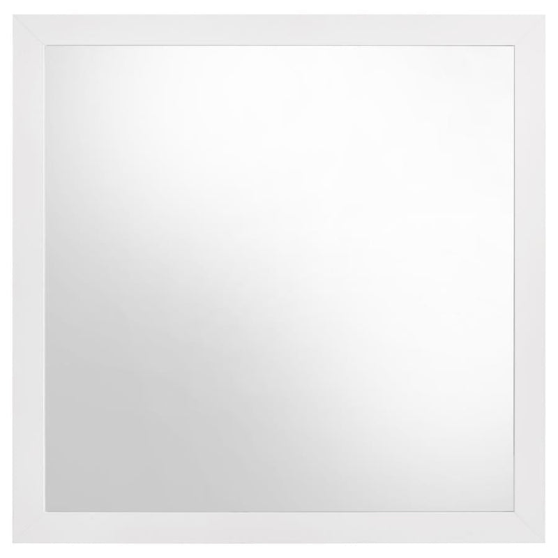 Espejo de pie Ines Blanco Brillante