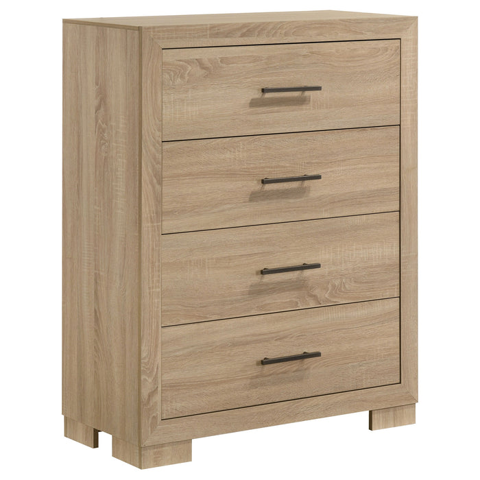 Arielle Bedroom Set Light Oak