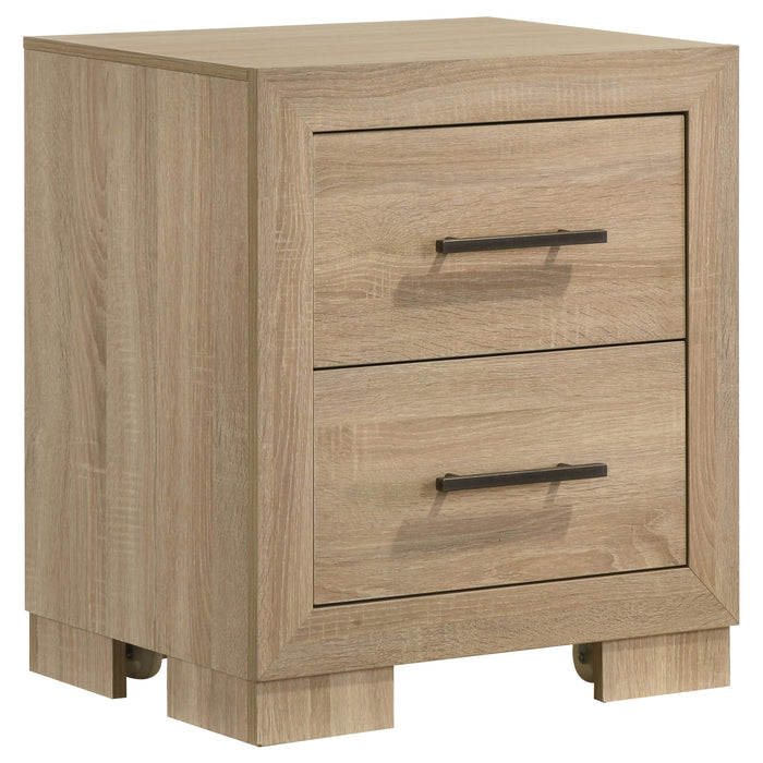Arielle Bedroom Set Light Oak