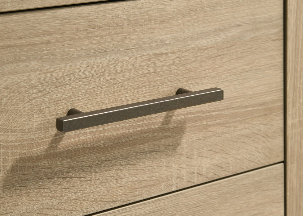 Arielle 6-drawer Bedroom Dresser Cabinet Light Oak