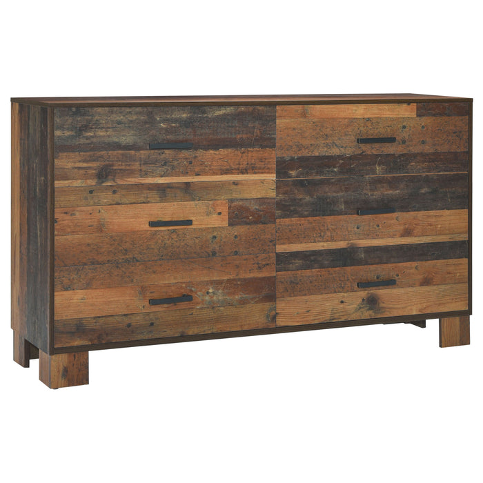 Sidney  Twin Bedroom Set Rustic Pine