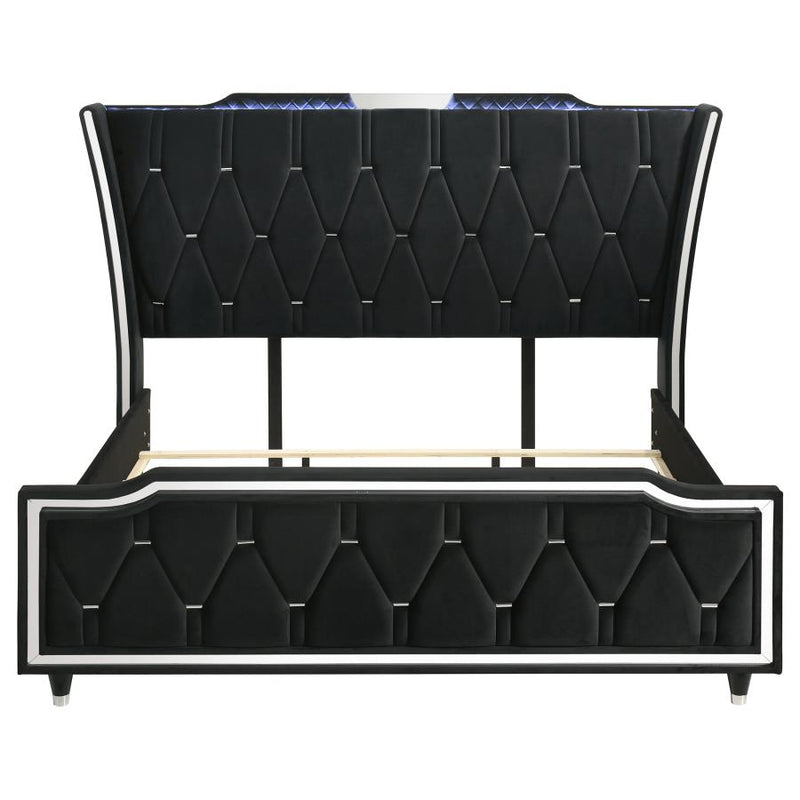 Lorient LED Upholstered Bed
