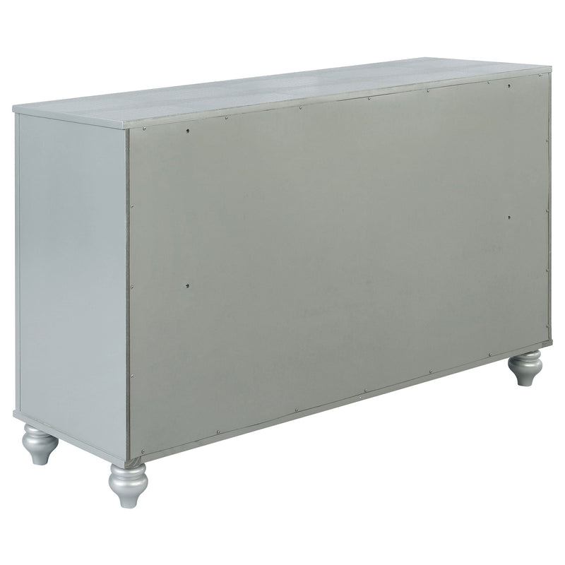 Juego de dormitorio Gunnison plata metálico