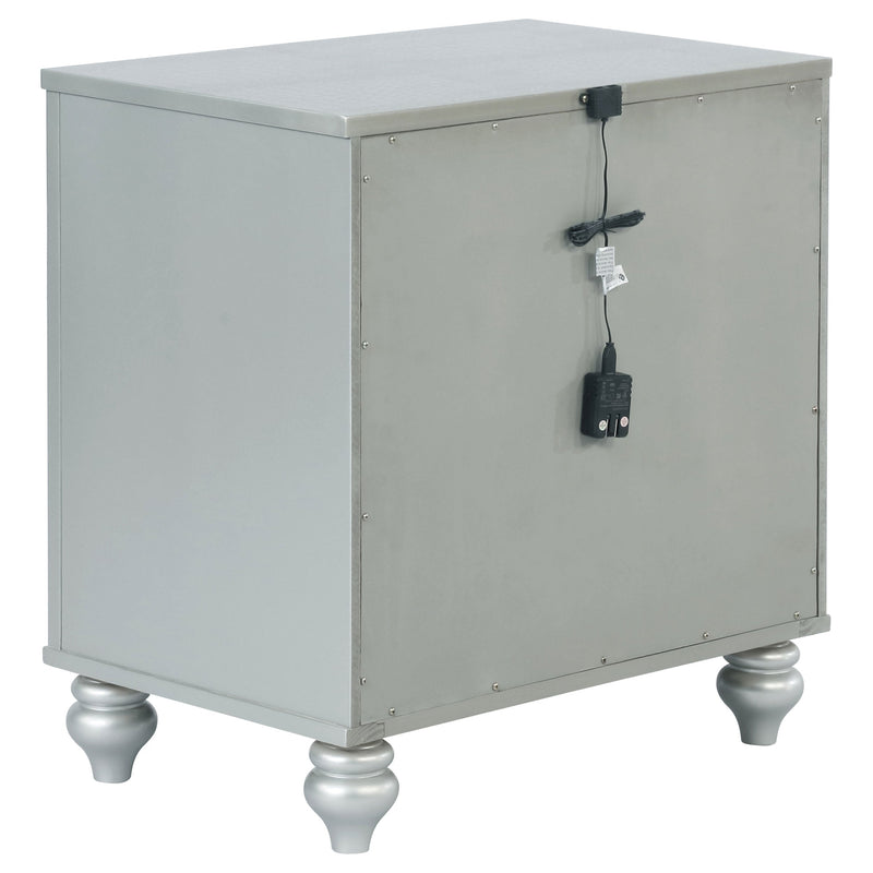 Juego de dormitorio Gunnison plata metálico