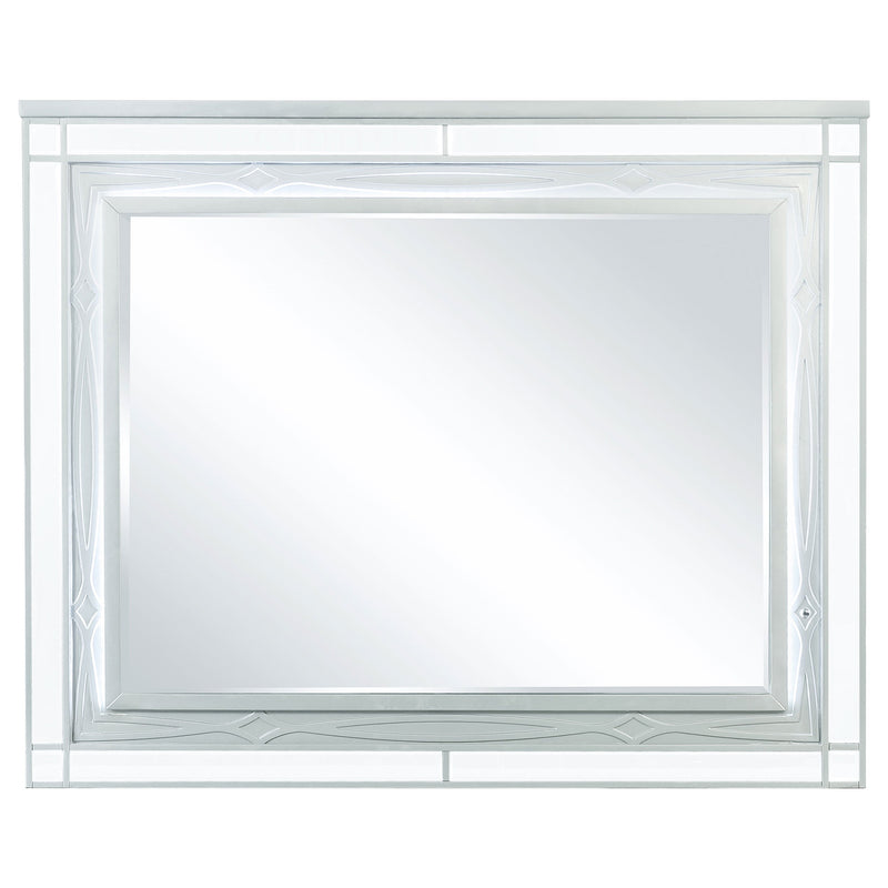 Juego de dormitorio Gunnison plata metálico