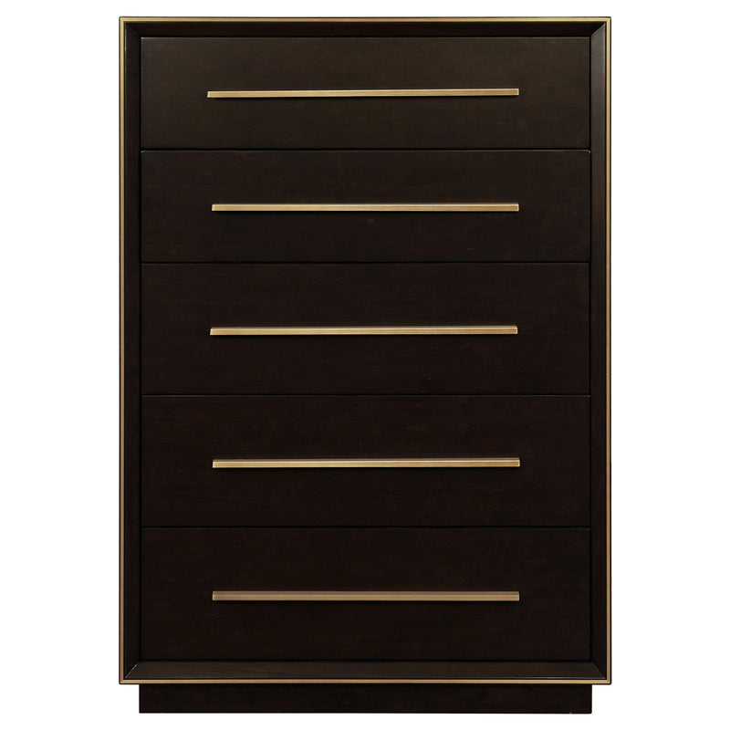 Cómoda de dormitorio de 5 cajones Durango