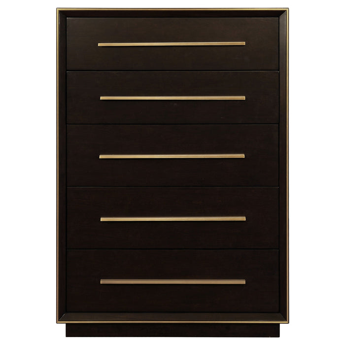 Durango 5-drawer Chest Smoked Peppercorn