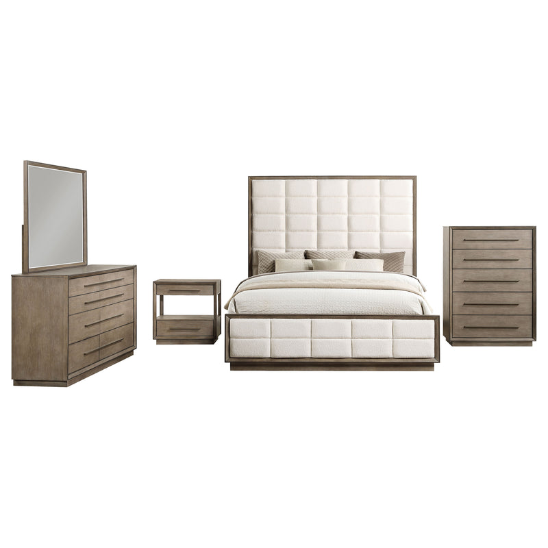 Juego de dormitorio Durango, color smoked peppercorn