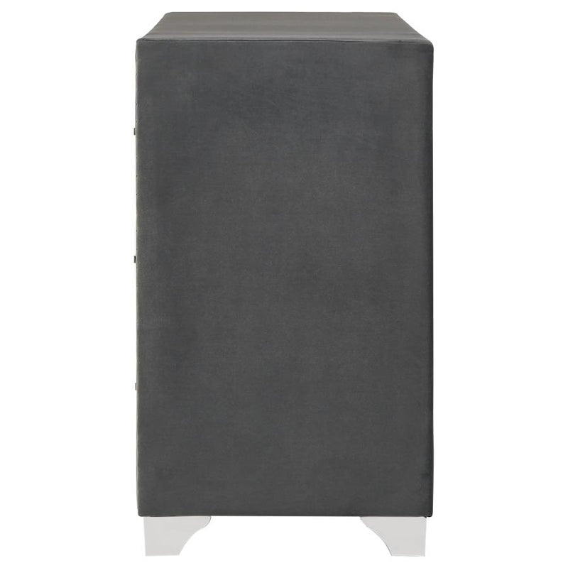 Melody 6-drawer Upholstered Dresser