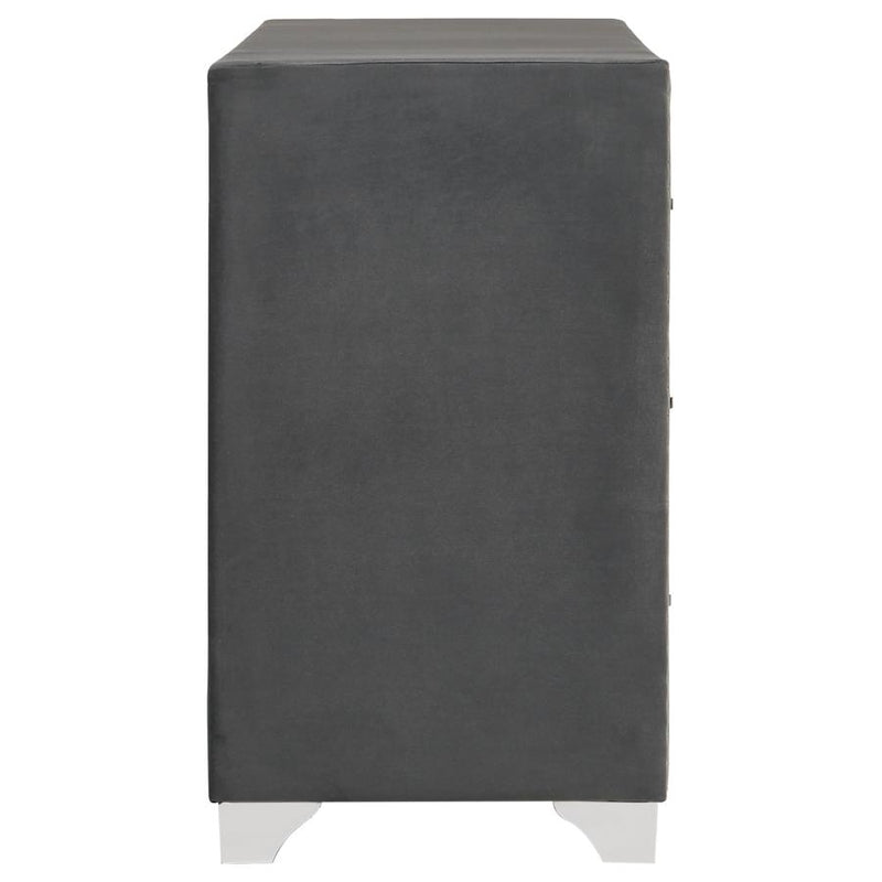 Melody 6-drawer Upholstered Dresser