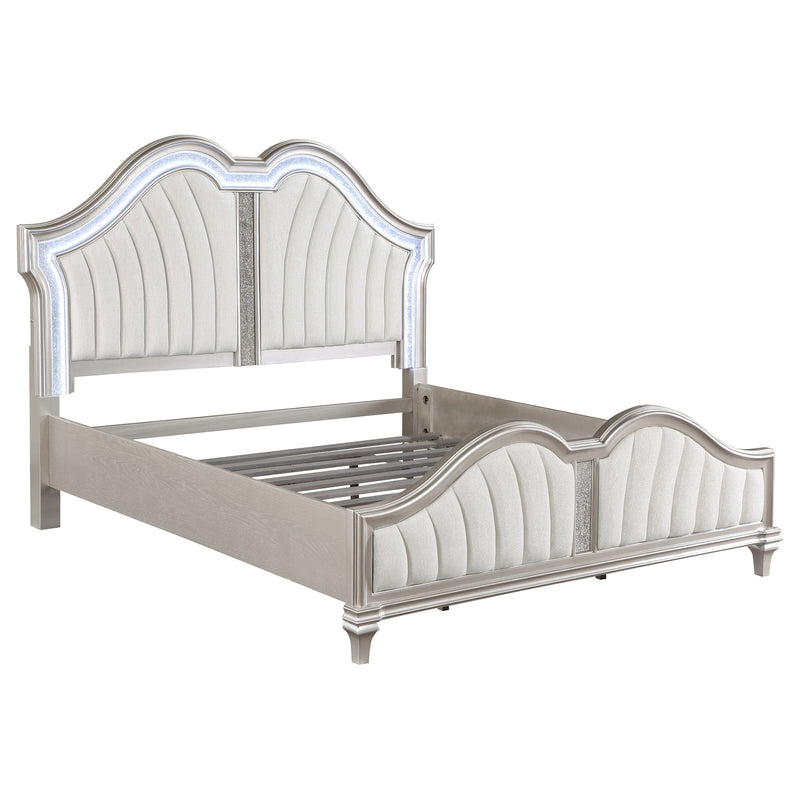 Juego de Dormitorio Evangeline Roble Plateado