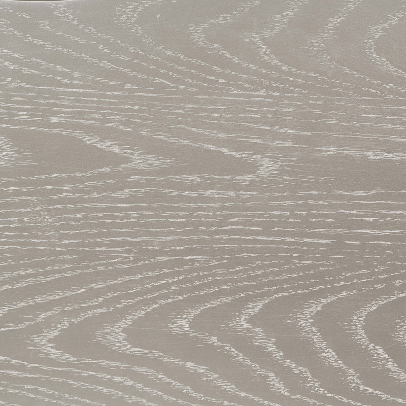 Cama con Panel LED Evangeline Wood Roble Plateado