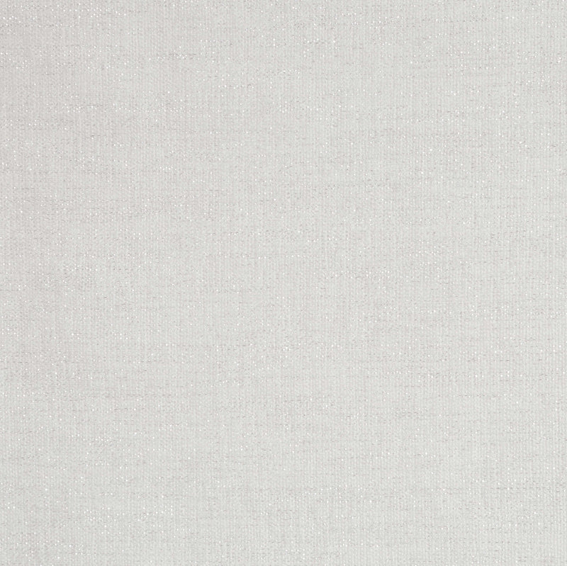 Taburete de tocador ovalado tapizado Evangeline, plateado y marfil