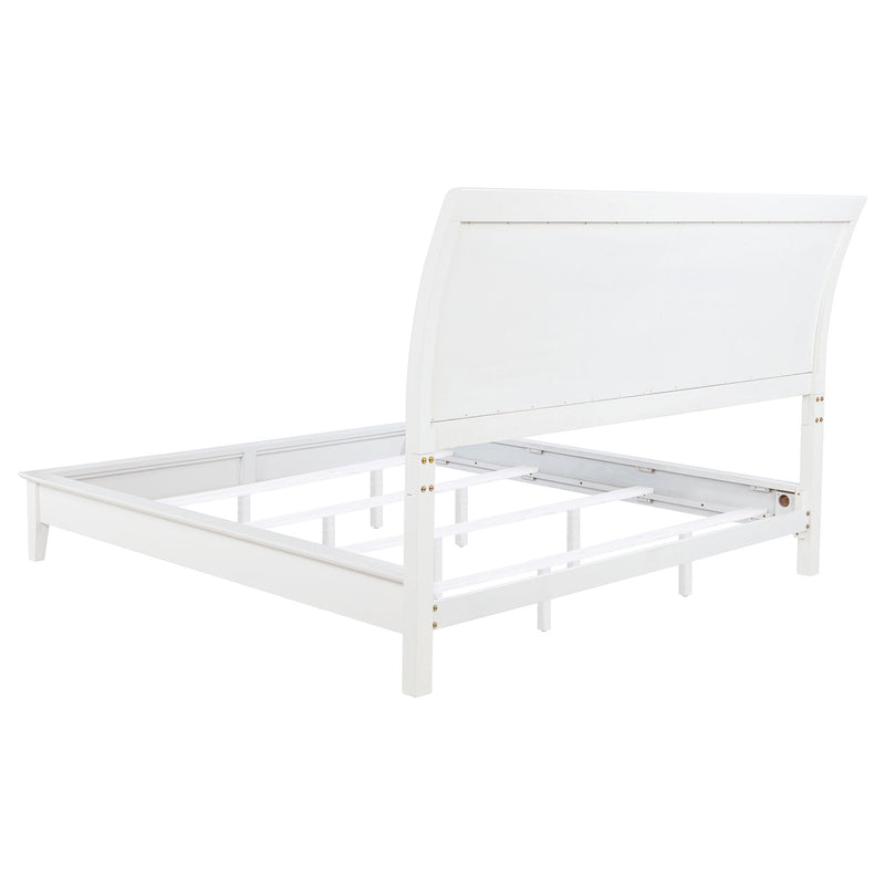 Cama tapizada con paneles Bexhill de 56 pulgadas