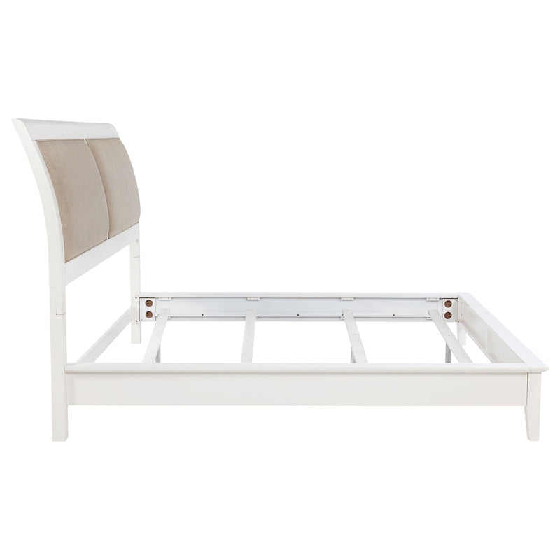 Cama tapizada con paneles Bexhill de 56 pulgadas