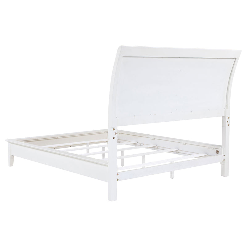 Cama tapizada con paneles Bexhill de 56 pulgadas