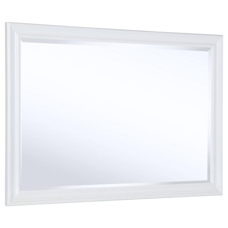 Espejo de cómoda Bexhill blanco