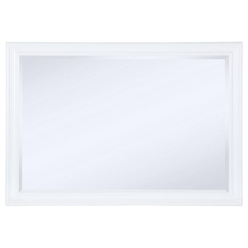 Espejo de cómoda Bexhill blanco