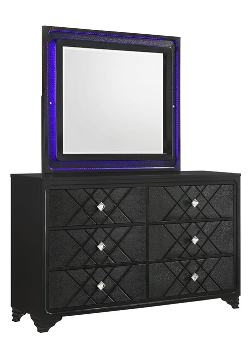 Penelope   Bedroom Set Midnight Star and Black