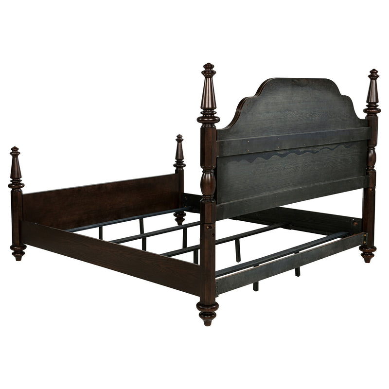 Juego de dormitorio Andover, roble oscuro