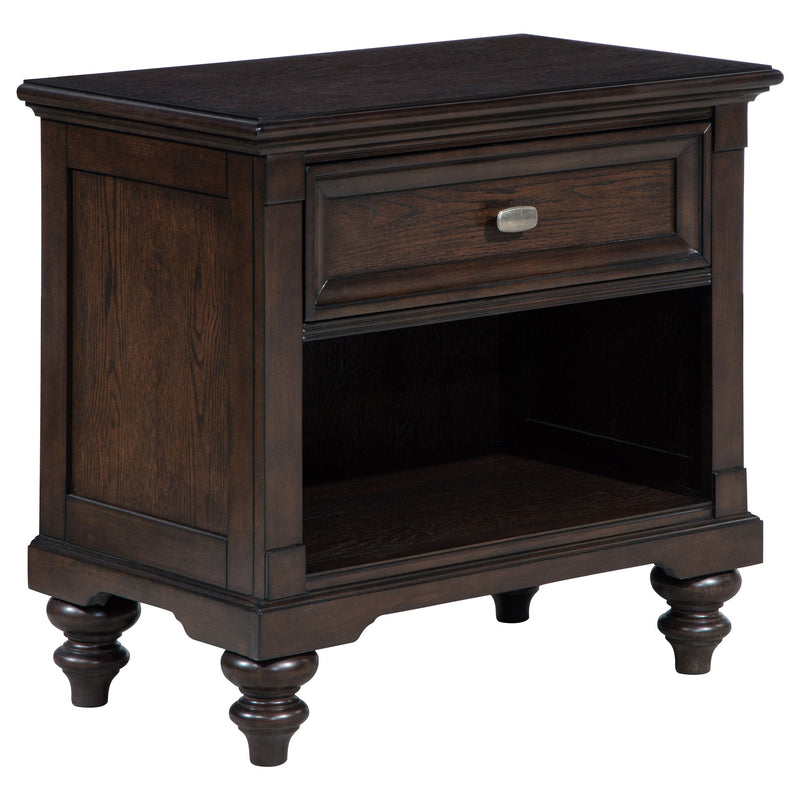 Juego de dormitorio Andover, roble oscuro