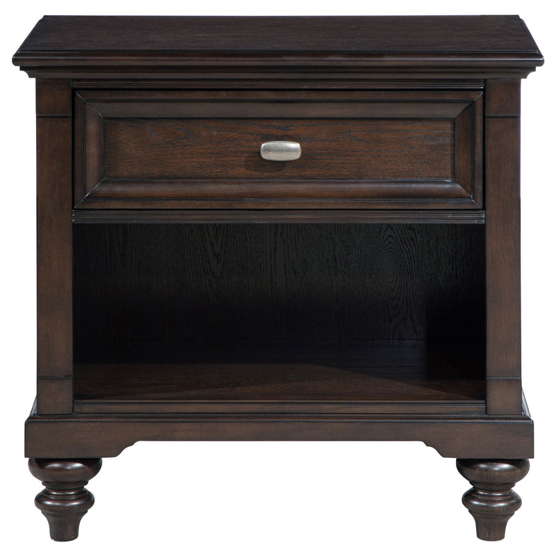 Juego de dormitorio Andover, roble oscuro
