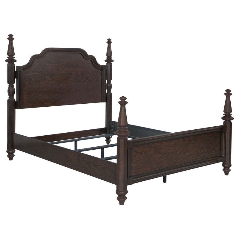 Juego de dormitorio Andover, roble oscuro