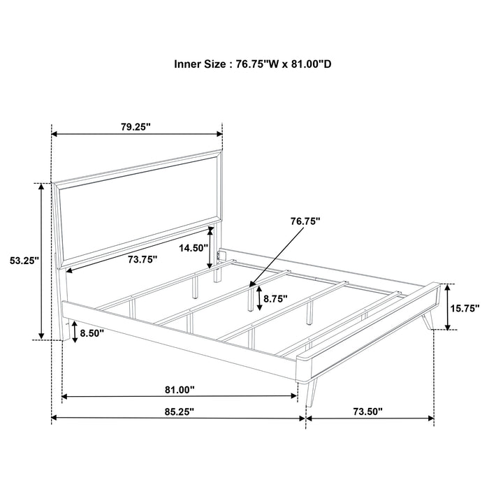 Janelle   Bedroom Set White