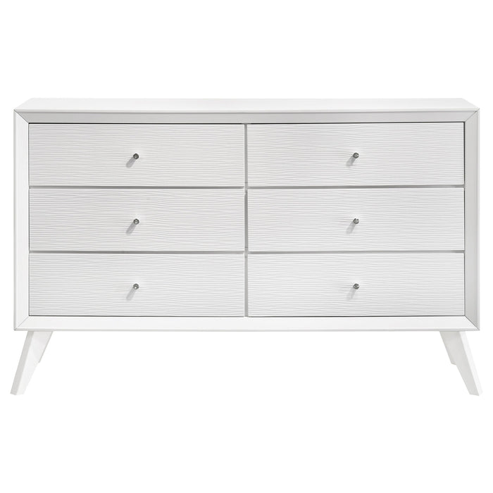 Janelle   Bedroom Set White