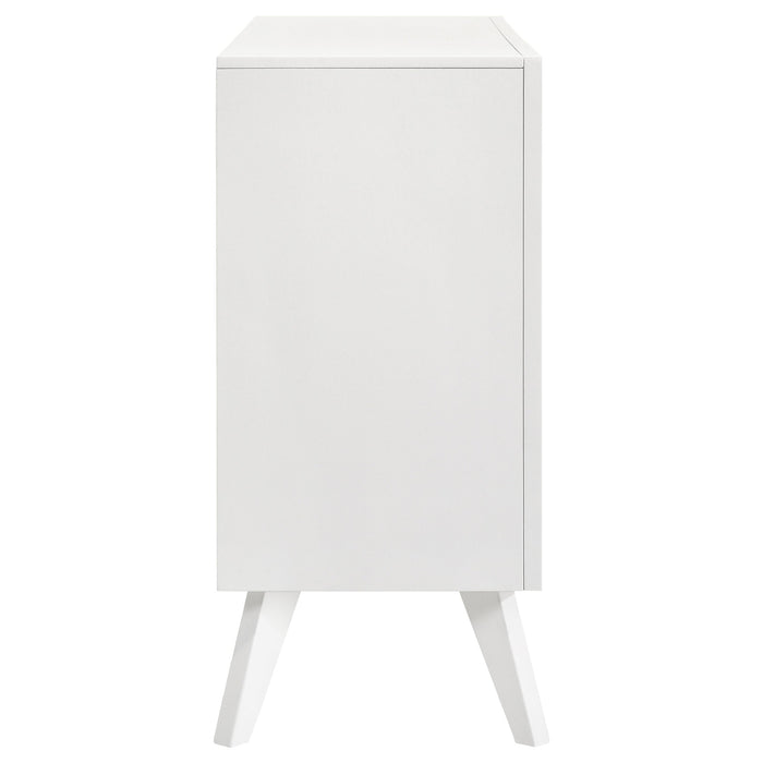 Janelle 6-drawer Dresser White