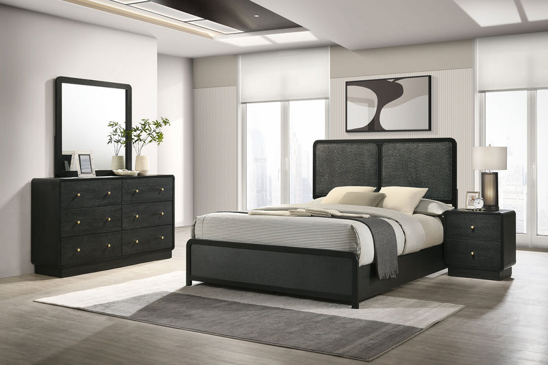Juego de dormitorio Cavelle negro