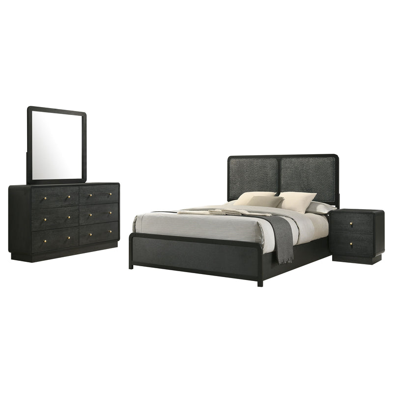 Juego de dormitorio Cavelle negro