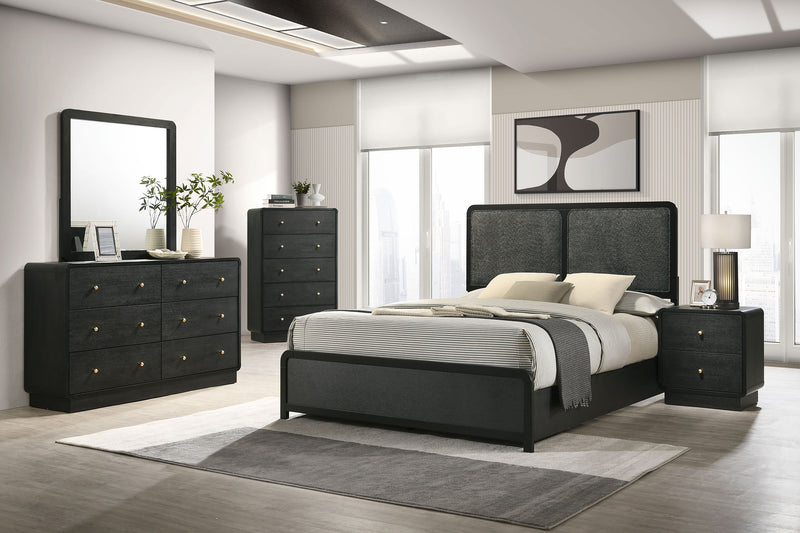 Juego de dormitorio Cavelle negro