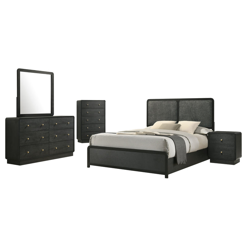 Juego de dormitorio Cavelle negro