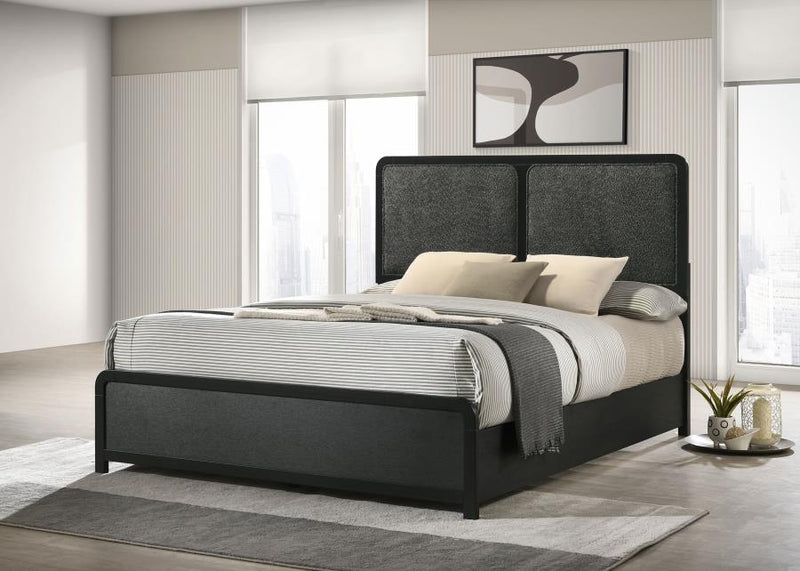 Cama tapizada Cavelle de 51 pulgadas