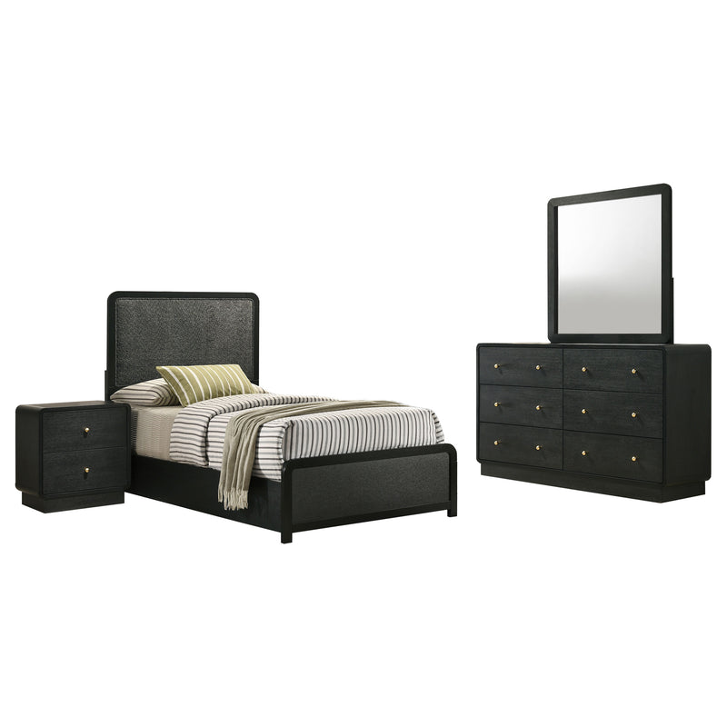 Juego de dormitorio Cavelle negro