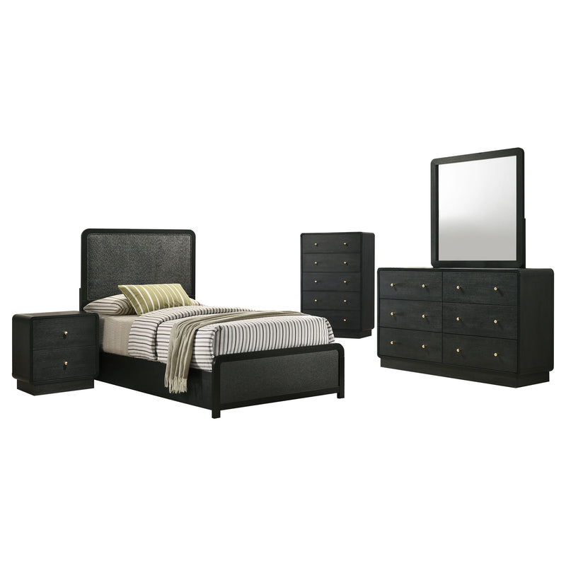 Juego de dormitorio Cavelle negro