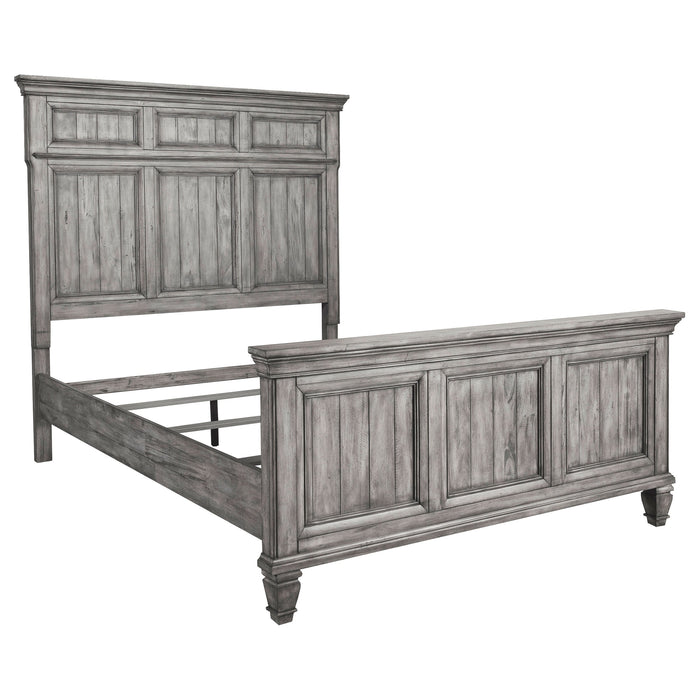 Avenue   Panel Bedroom Set Grey