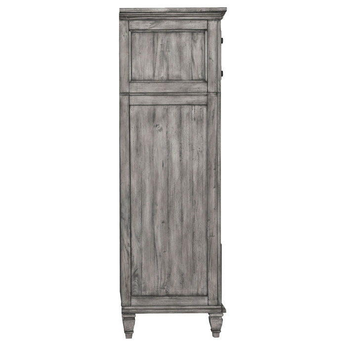 Avenue 8-drawer Rectangular Chest Grey