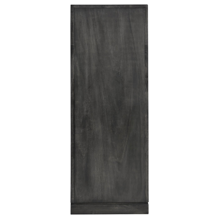 Lorenzo 5-drawer Chest Dark Grey