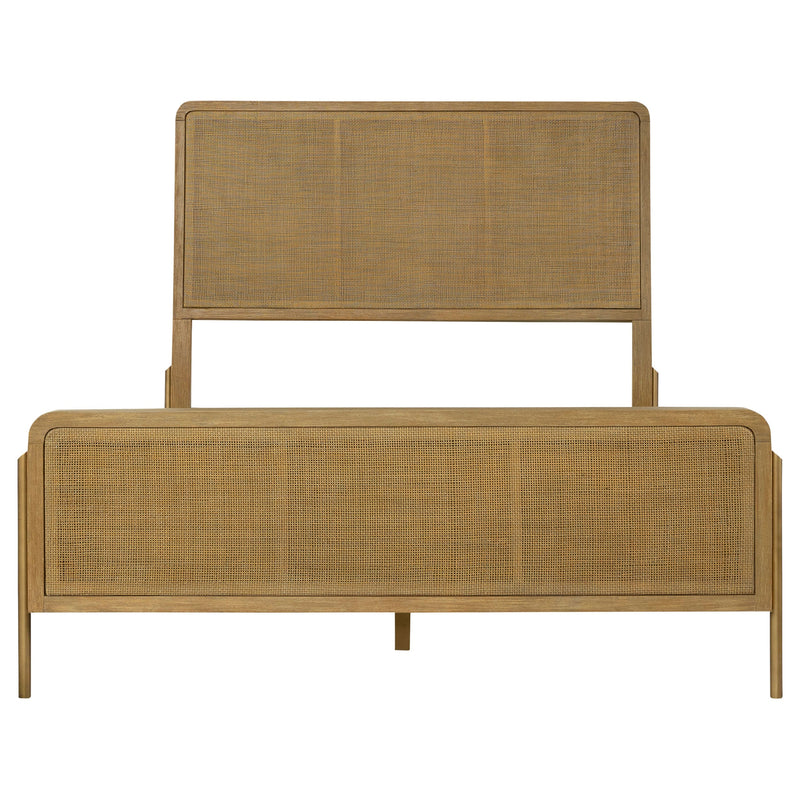 Arini Rattan Panel Bed