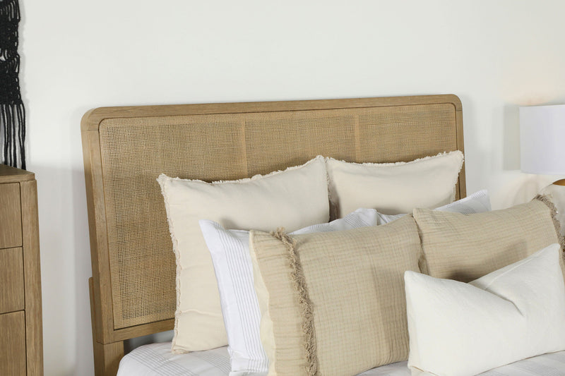Arini Rattan Panel Bed