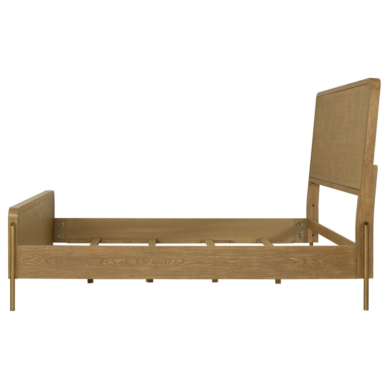 Arini Rattan Panel Bed