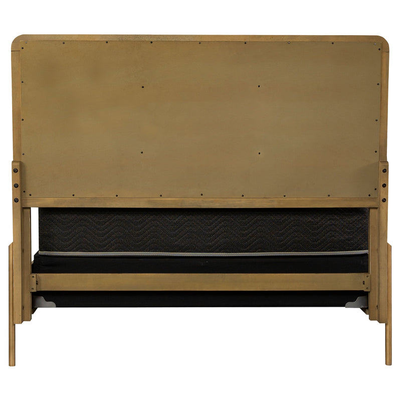 Cama Arini con panel tapizado
