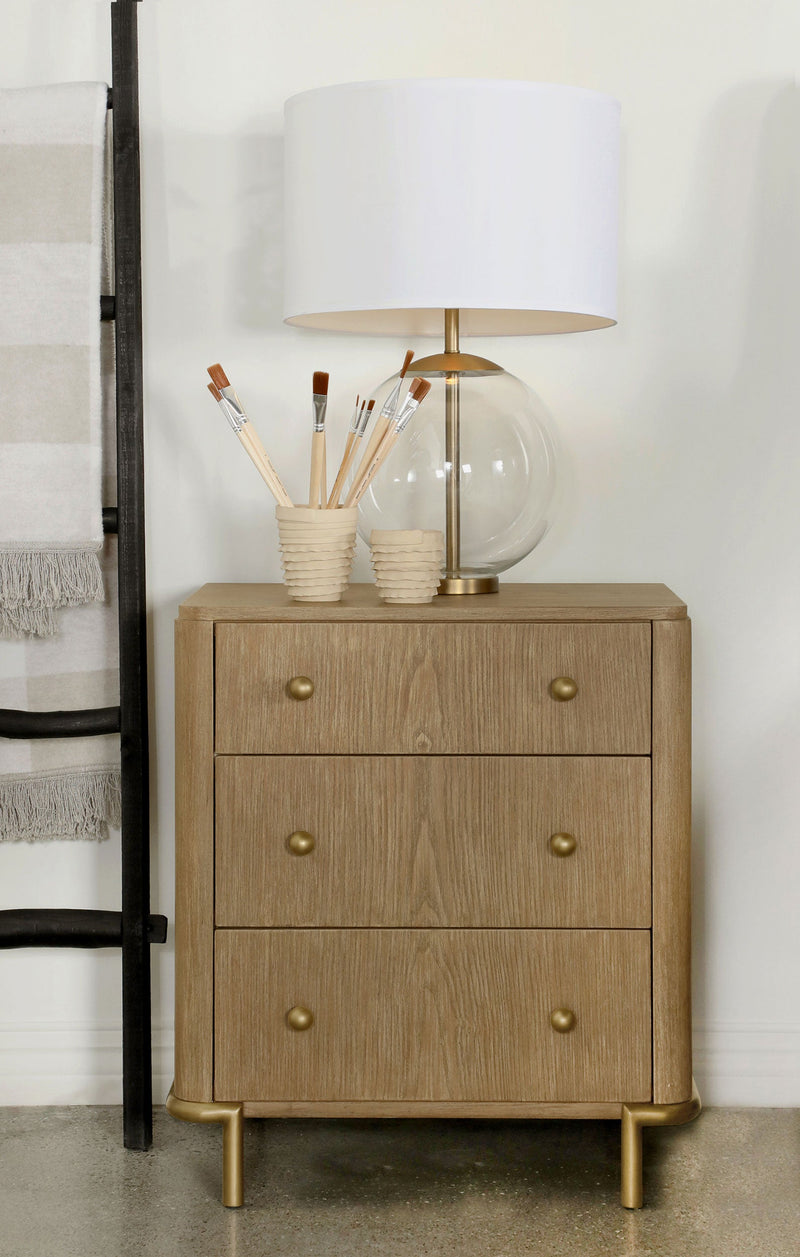 Arini 3-drawer Nightstand