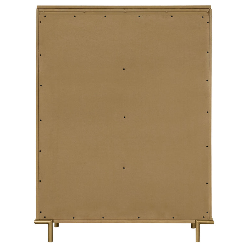 Cómoda de dormitorio Arini con 5 cajones