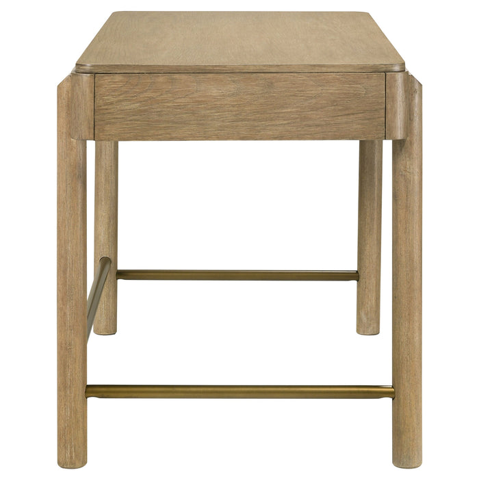 Arini 2-drawer Vanity Desk Makeup Table Black