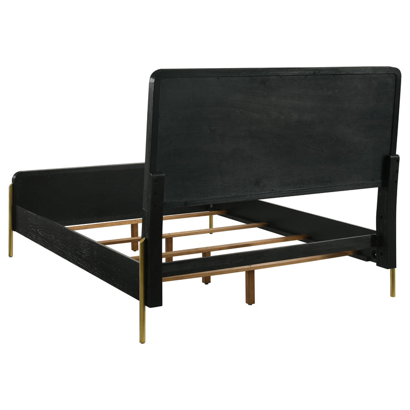 Arini Rattan Panel Bed