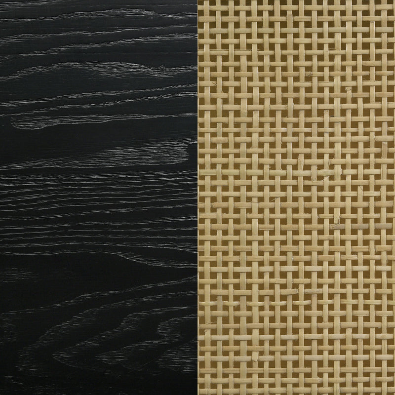Arini Rattan Panel Bed