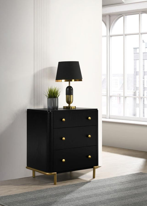 Arini 3-drawer Nightstand